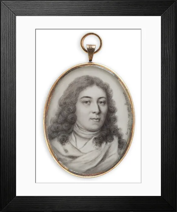 Framed Print : Portrait of Elias Brenner, 1901. Creator: Fanny Hjelm Framed Print : Portrait of Elias Brenner, 1901. Creator: Fanny Hjelm