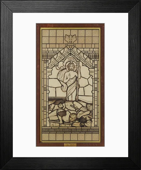 Framed Print : The Resurrection, 1861-2. Creator: Sir Edward Coley Burne-Jones