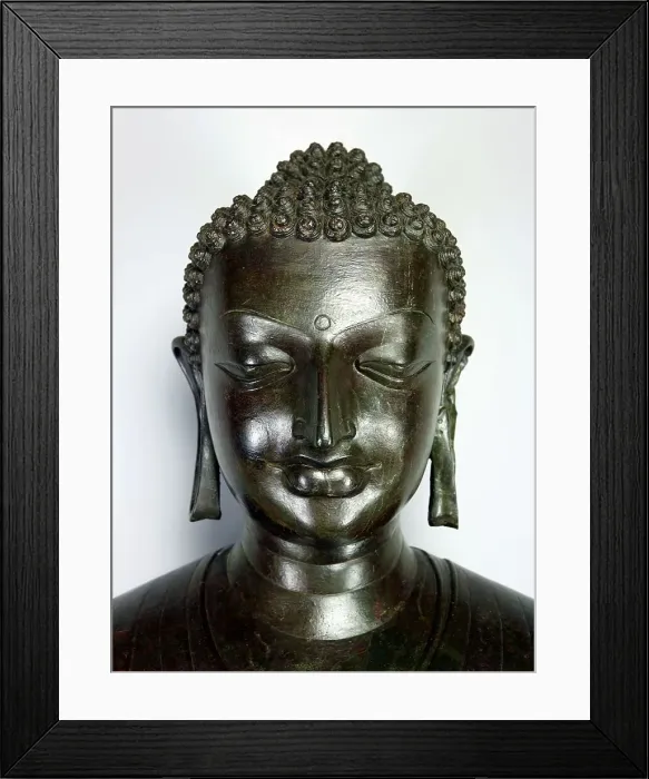 Framed Print : The Sultanganj Buddha, 500-700. Creator: Unknown Framed Print : The Sultanganj Buddha, 500-700. Creator: Unknown