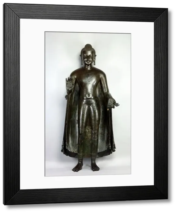 Framed Print : The Sultanganj Buddha, 500-700. Creator: Unknown Framed Print : The Sultanganj Buddha, 500-700. Creator: Unknown