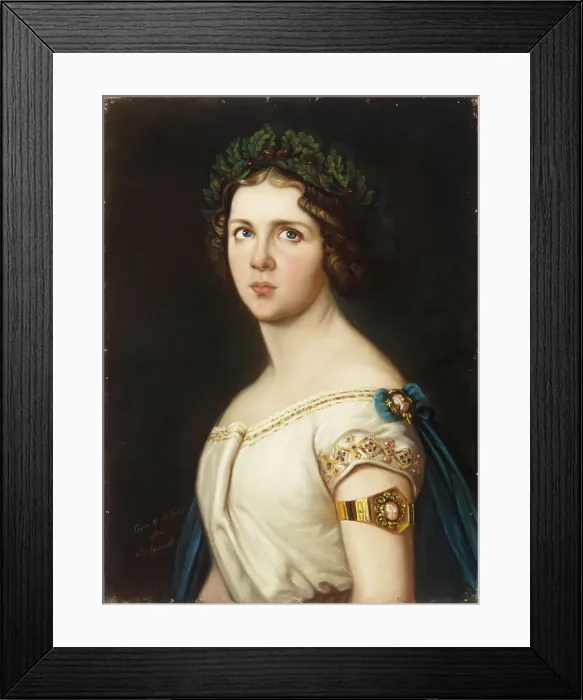 Framed Print : Jenny Lind as a Norman, c1840s. Creator: Maria Rohl Framed Print : Jenny Lind as a Norman, c1840s. Creator: Maria Rohl