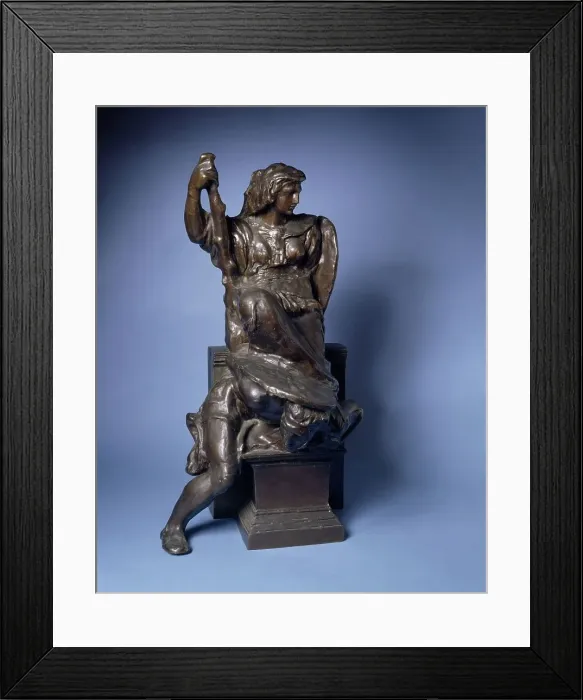 Framed Print : Truth And Falsehood, 1856-66. Creator: Alfred George Stevens Framed Print : Truth And Falsehood, 1856-66. Creator: Alfred George Stevens