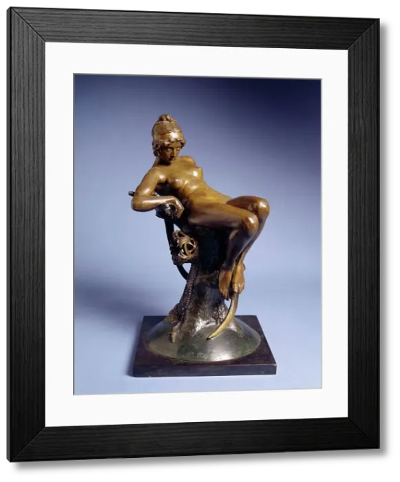 Framed Print : The Myrtle's Altar, 1899. Creator: Andrea Carlo Lucchesi Framed Print : The Myrtle's Altar, 1899. Creator: Andrea Carlo Lucchesi