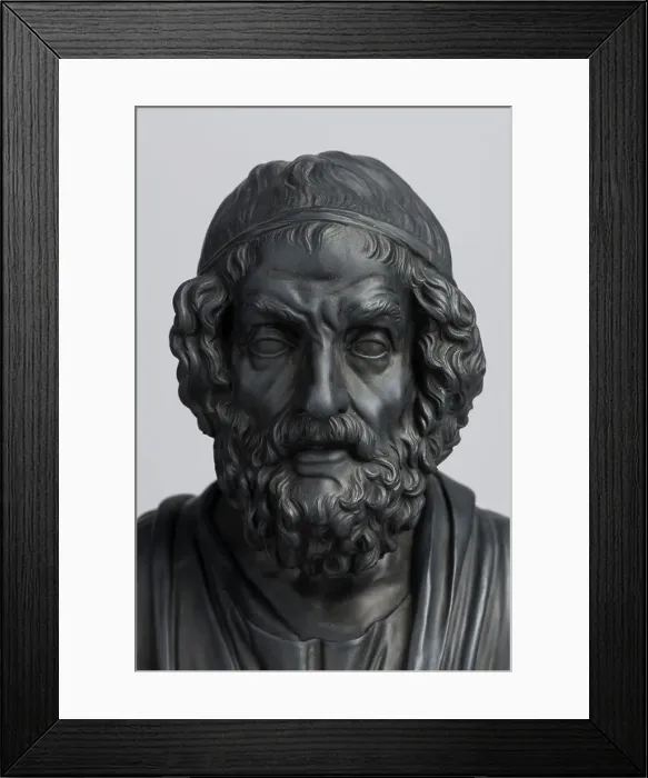 Framed Print : Homer, 1779-80. Creator: Wedgwood & Bentley Framed Print : Homer, 1779-80. Creator: Wedgwood & Bentley