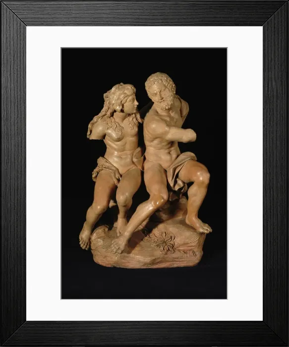 Framed Print : Hercules and Iole, 1710-1725. Creator: Giovanni Battista Foggini Framed Print : Hercules and Iole, 1710-1725. Creator: Giovanni Battista Foggini