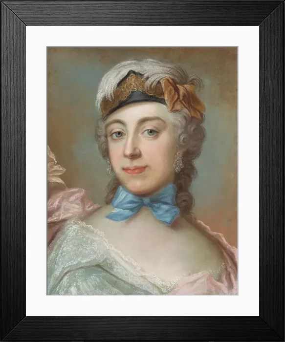 Framed Print : Countess Ulrika Charlotta Sprengtporten, c1740s. Creator: Gustaf Lundberg Framed Print : Countess Ulrika Charlotta Sprengtporten, c1740s. Creator: Gustaf Lundberg