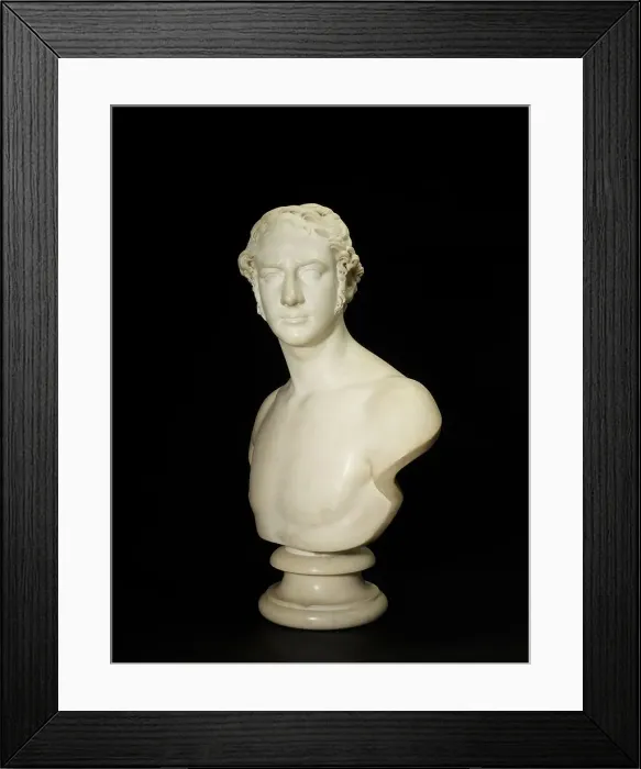 Framed Print : Bust of Edward Johnstone, 1819. Creator: Francis Legatt Chantrey Framed Print : Bust of Edward Johnstone, 1819. Creator: Francis Legatt Chantrey