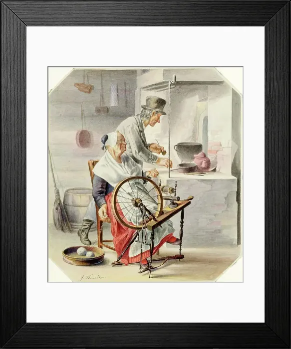 Framed Print : Purring eukko, 1830-1899. Creator: Johan Knutson Framed Print : Purring eukko, 1830-1899. Creator: Johan Knutson