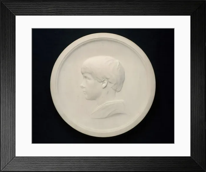 Framed Print : Portrait of Dorothy Woolner, 1882. Creator: Thomas Woolner Framed Print : Portrait of Dorothy Woolner, 1882. Creator: Thomas Woolner