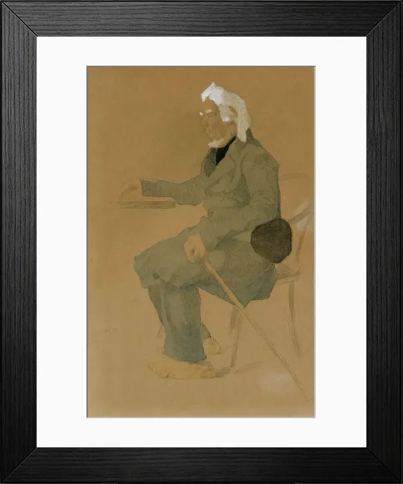 Framed Print : Harjun Paavo, Loyttymaki, 1885. Creator: Helene Schjerfbeck Framed Print : Harjun Paavo, Loyttymaki, 1885. Creator: Helene Schjerfbeck
