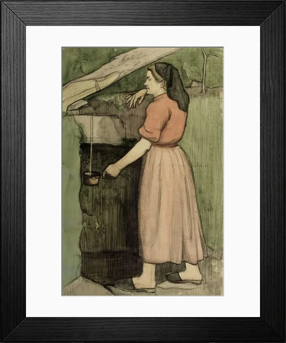 Framed Print : Mountain Spring, a study, 1903. Creator: Juho Rissanen Framed Print : Mountain Spring, a study, 1903. Creator: Juho Rissanen