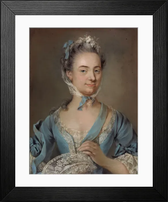 Framed Print : Maria Ulrika Dævel, 1765-1786. Creator: Gustaf Lundberg Framed Print : Maria Ulrika Dævel, 1765-1786. Creator: Gustaf Lundberg