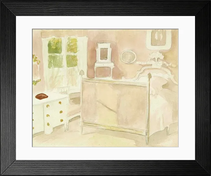 Framed Print : Interior from Haikko Villa, c1890s. Creator: Albert Edelfelt Framed Print : Interior from Haikko Villa, c1890s. Creator: Albert Edelfelt