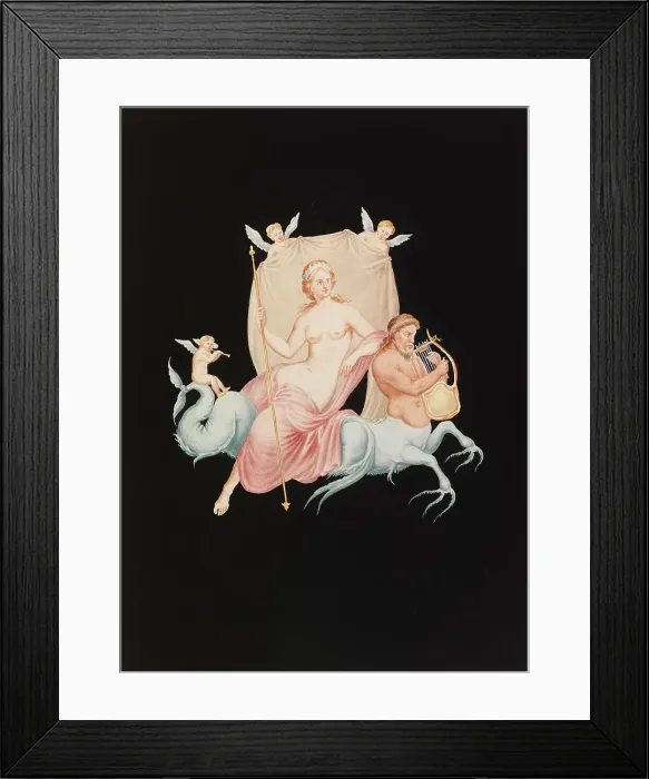 Framed Print : A copy of the Pompeii paintings, c1760s. Creator: Unknown Framed Print : A copy of the Pompeii paintings, c1760s. Creator: Unknown