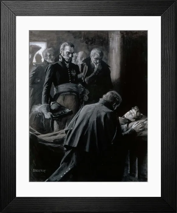 Framed Print : Wilhelm von Schwerin, Illustration for Finland in the 19th Century, 1893. Creator: Albert Edelfelt Framed Print : Wilhelm von Schwerin, Illustration for Finland in the 19th Century, 1893. Creator: Albert Edelfelt
