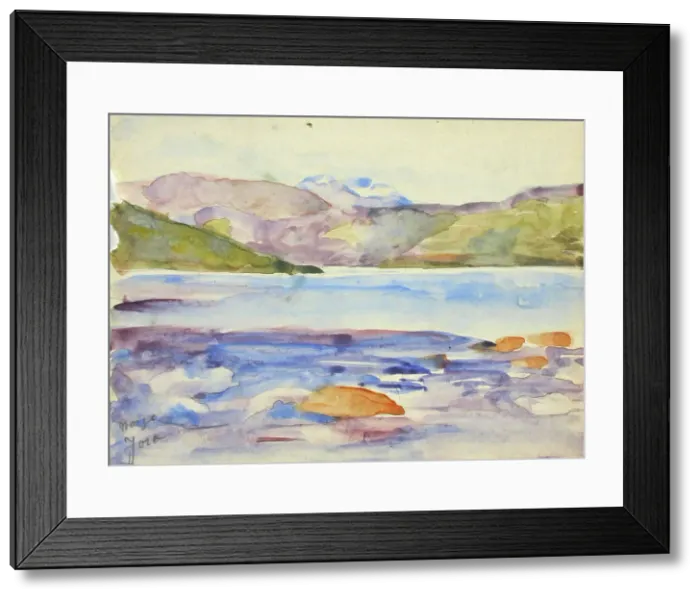 Framed Print : Fell landscape. Creator: Maria Wiik Framed Print : Fell landscape. Creator: Maria Wiik