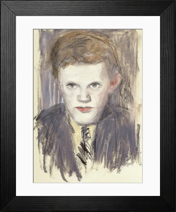 Framed Print : Boy, 1905. Creator: Hugo Simberg Framed Print : Boy, 1905. Creator: Hugo Simberg