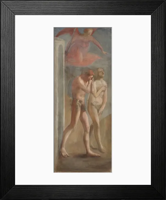 Framed Print : Expulsion of Adam and Eve, after Masaccio, 1898. Creator: Magnus Enckell Framed Print : Expulsion of Adam and Eve, after Masaccio, 1898. Creator: Magnus Enckell