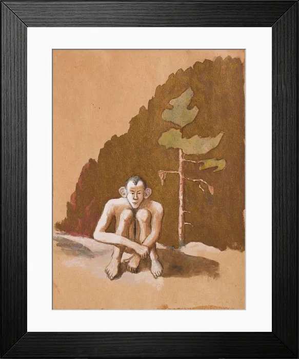 Framed Print : Fantasy, 1892-1894. Creator: Hugo Simberg Framed Print : Fantasy, 1892-1894. Creator: Hugo Simberg