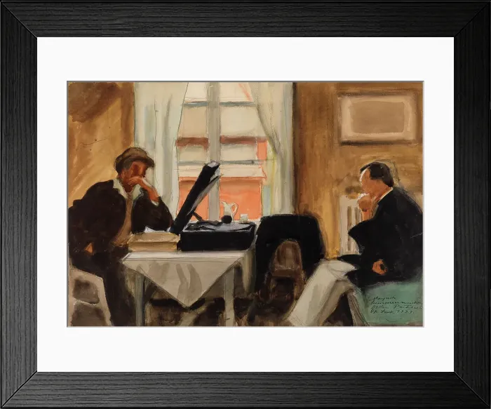 Framed Print : Interior, 8.9.1929. Creator: Oskari Paatela Framed Print : Interior, 8.9.1929. Creator: Oskari Paatela