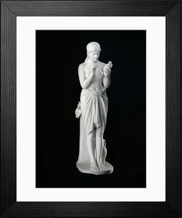 Framed Print : Vase Painter, 1889. Creator: Vilhelm Bissen Framed Print : Vase Painter, 1889. Creator: Vilhelm Bissen