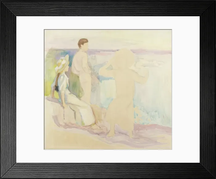 Framed Print : Sarvikallio, sketch, 1910-1912. Creator: Eero Jarnefelt Framed Print : Sarvikallio, sketch, 1910-1912. Creator: Eero Jarnefelt