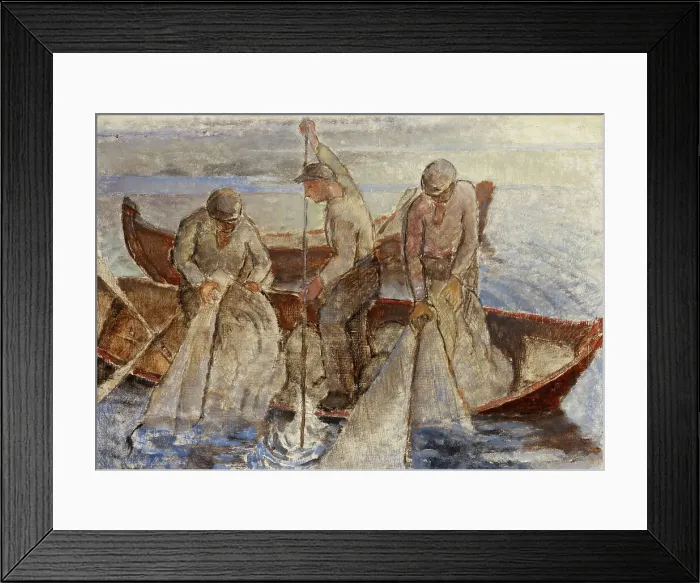 Framed Print : Seine, 1926. Creator: Alvar Cawén Framed Print : Seine, 1926. Creator: Alvar Cawén