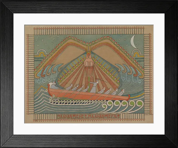 Framed Print : The Defence of the Sampo, 1910-1912. Creator: Joseph Alanen Framed Print : The Defence of the Sampo, 1910-1912. Creator: Joseph Alanen
