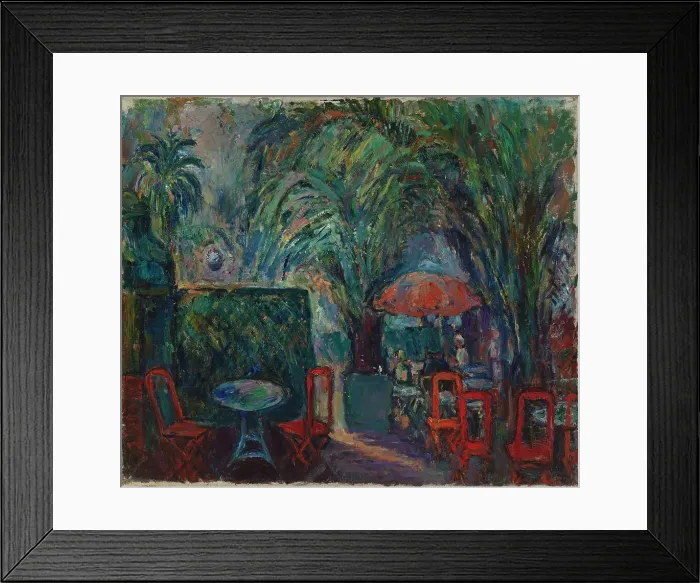 Framed Print : French Sidewalk Café, 1920-1940. Creator: Meri Genetz Framed Print : French Sidewalk Café, 1920-1940. Creator: Meri Genetz
