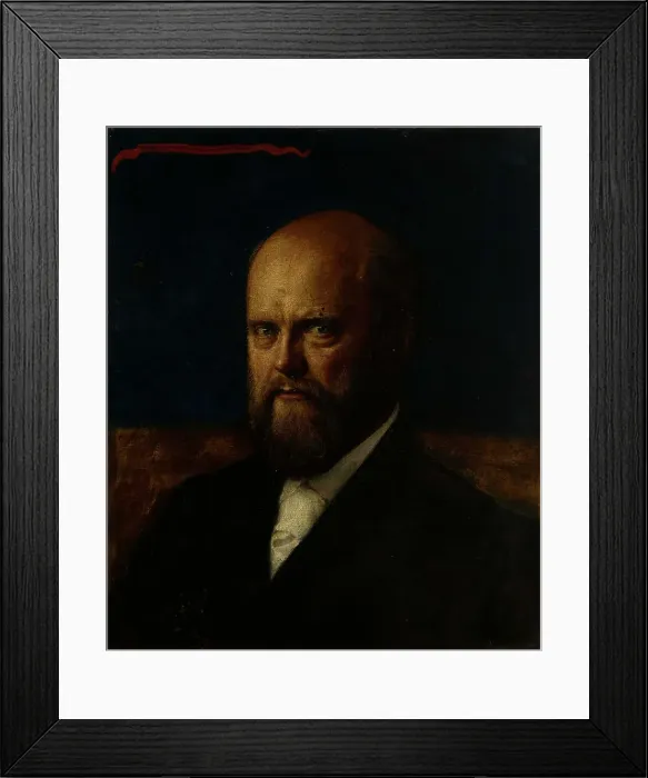 Framed Print : Portrait of Professor E. R. Neovius, 1898. Creator: Akseli Gallen-Kallela Framed Print : Portrait of Professor E. R. Neovius, 1898. Creator: Akseli Gallen-Kallela