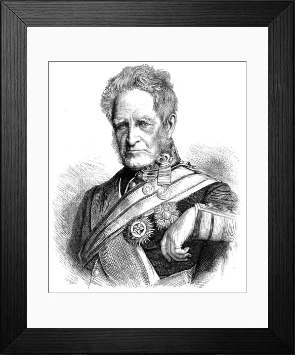 Framed Print : Field-Marshal Sir G. Pollock, G.C.B. the new Constable of the Tower of London, 1871. Creator: Unknown Framed Print : Field-Marshal Sir G. Pollock, G.C.B. the new Constable of the Tower of London, 1871. Creator: Unknown