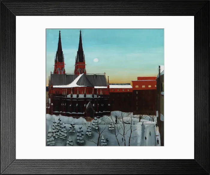 Framed Print : John's Church, Helsinki, 1931. Creator: Sulho Sipila Framed Print : John's Church, Helsinki, 1931. Creator: Sulho Sipila