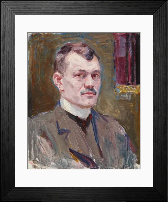 Framed Print : Artist Friend Eero Nelimarkka, c1912. Creator: Santeri Salokivi Framed Print : Artist Friend Eero Nelimarkka, c1912. Creator: Santeri Salokivi