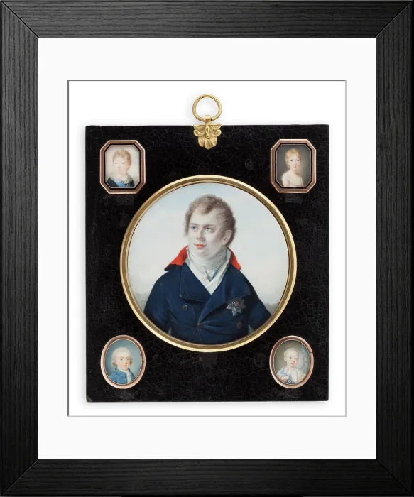 Framed Print : King George IV of England (1762-1830), 1778-1837. Creator: Le Chevalier de Chateaubourg Framed Print : King George IV of England (1762-1830), 1778-1837. Creator: Le Chevalier de Chateaubourg