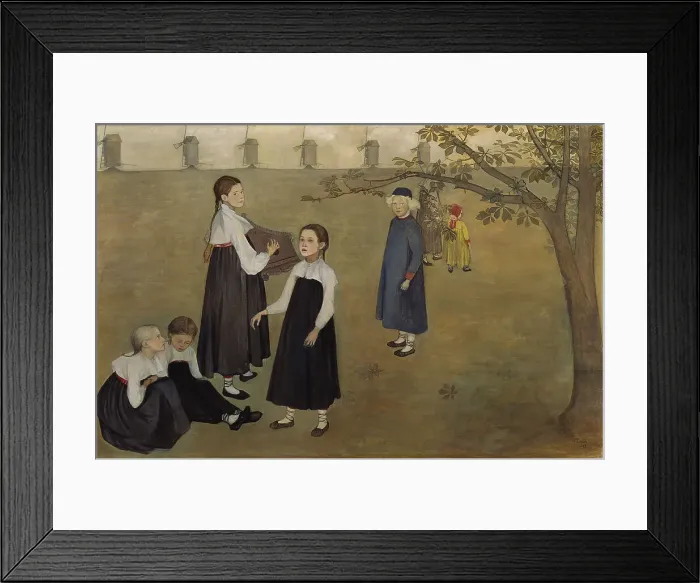 Framed Print : Everywhere a Voice Invites Us... 1895. Creator: Beda Stjernschantz Framed Print : Everywhere a Voice Invites Us... 1895. Creator: Beda Stjernschantz
