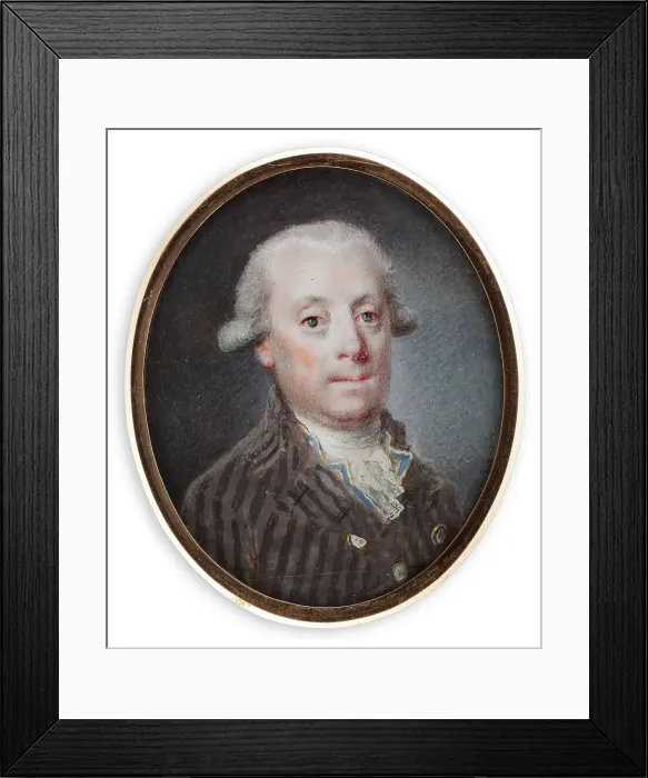 Framed Print : Portrait of a man. Creator: Nicolas Lavreince Framed Print : Portrait of a man. Creator: Nicolas Lavreince
