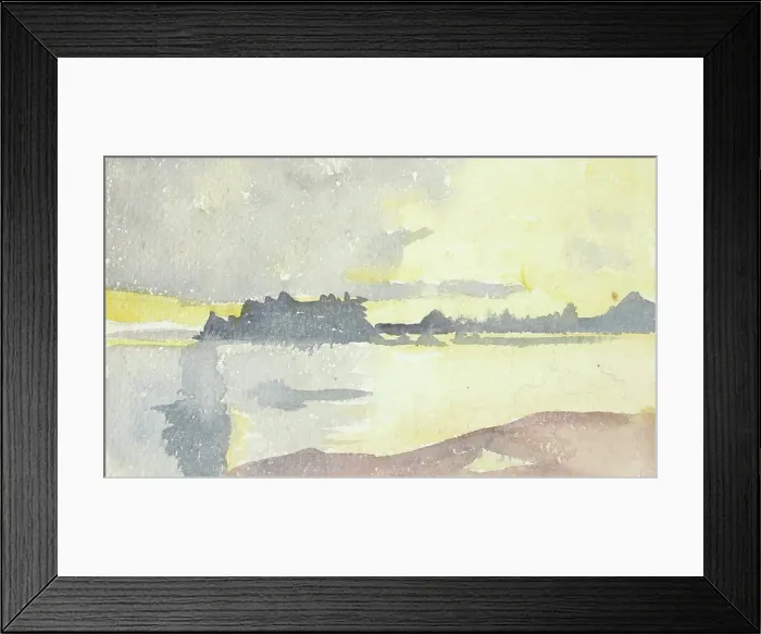 Framed Print : Lake View. Creator: Maria Wiik Framed Print : Lake View. Creator: Maria Wiik