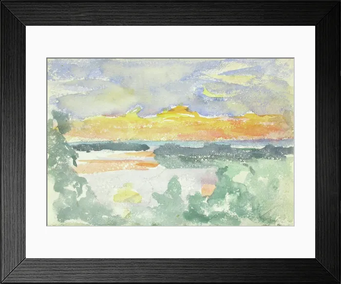 Framed Print : Iltarusko. Creator: Maria Wiik Framed Print : Iltarusko. Creator: Maria Wiik
