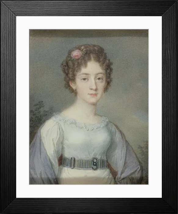 Framed Print : Anna Carolina Willman. Creator: Lorentz Svensson Sparrgren