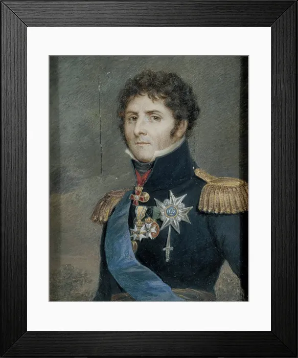 Framed Print : King Karl XIV Johan. Creator: Lorentz Svensson Sparrgren Framed Print : King Karl XIV Johan. Creator: Lorentz Svensson Sparrgren