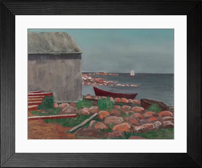 Framed Print : From Suursaari, c1930s. Creator: Carl Wargh Framed Print : From Suursaari, c1930s. Creator: Carl Wargh