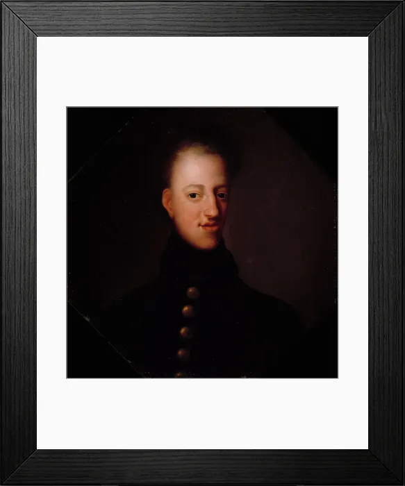 Framed Print : Charles XII, King of Sweden. Creator: Workshop of David von Krafft Framed Print : Charles XII, King of Sweden. Creator: Workshop of David von Krafft