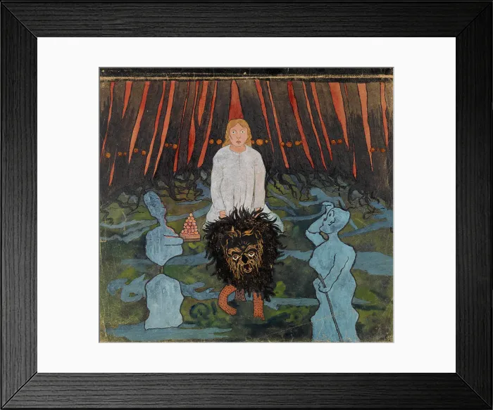 Framed Print : Fairy Tale II, 1896. Creator: Hugo Simberg Framed Print : Fairy Tale II, 1896. Creator: Hugo Simberg