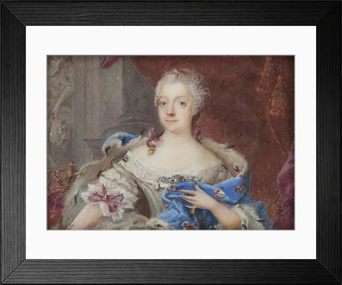 Framed Print : Queen Lovisa Ulrika. Creator: Johan Georg Henrichsen Framed Print : Queen Lovisa Ulrika. Creator: Johan Georg Henrichsen