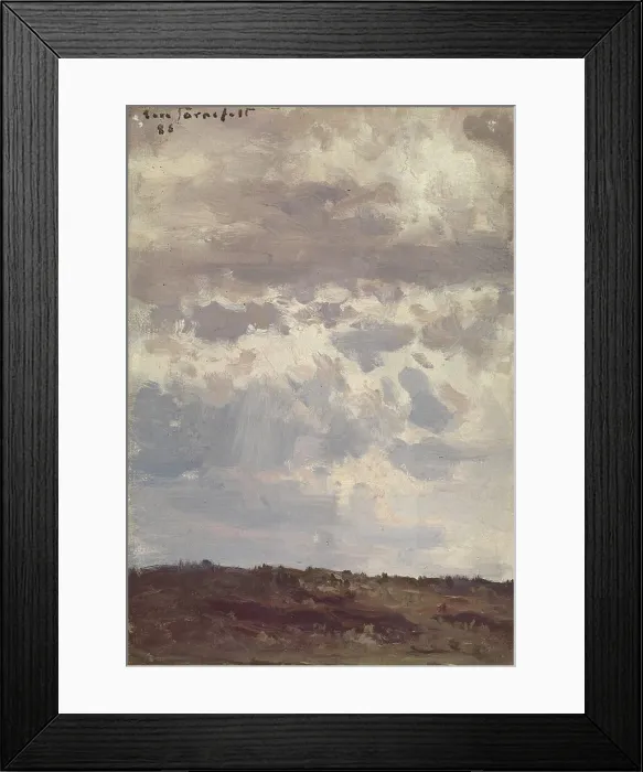 Framed Print : Light Filtering through Clouds, 1886. Creator: Eero Jarnefelt Framed Print : Light Filtering through Clouds, 1886. Creator: Eero Jarnefelt
