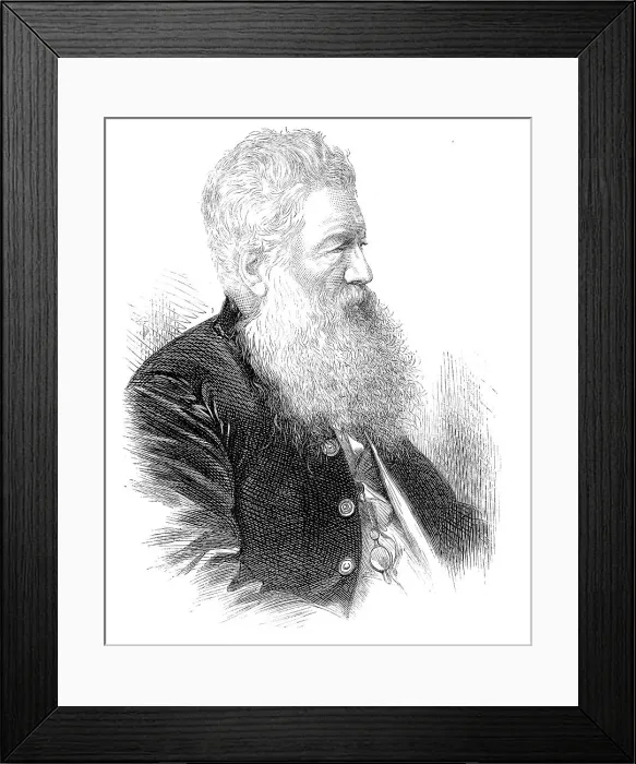 Framed Print : The late Mr. R. Young, Sheriff Elect of London, 1871. Creator: Unknown Framed Print : The late Mr. R. Young, Sheriff Elect of London, 1871. Creator: Unknown
