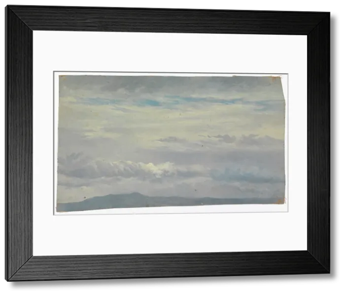Framed Print : Sky exercise. Creator: Oscar Kleineh Framed Print : Sky exercise. Creator: Oscar Kleineh
