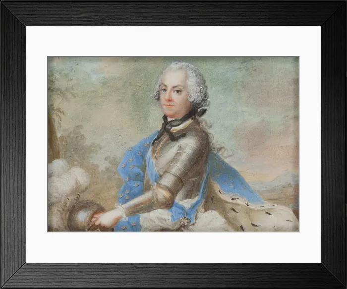Framed Print : King Adolf Fredrik, c1730s. Creator: Unknown Framed Print : King Adolf Fredrik, c1730s. Creator: Unknown