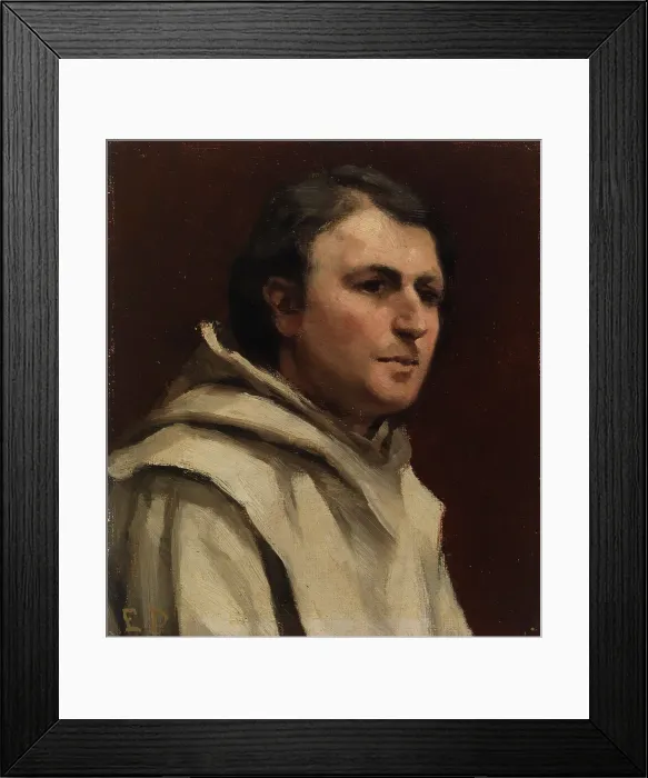 Framed Print : A Monk, 1895-1899. Creator: Elin Danielson-Gambogi Framed Print : A Monk, 1895-1899. Creator: Elin Danielson-Gambogi