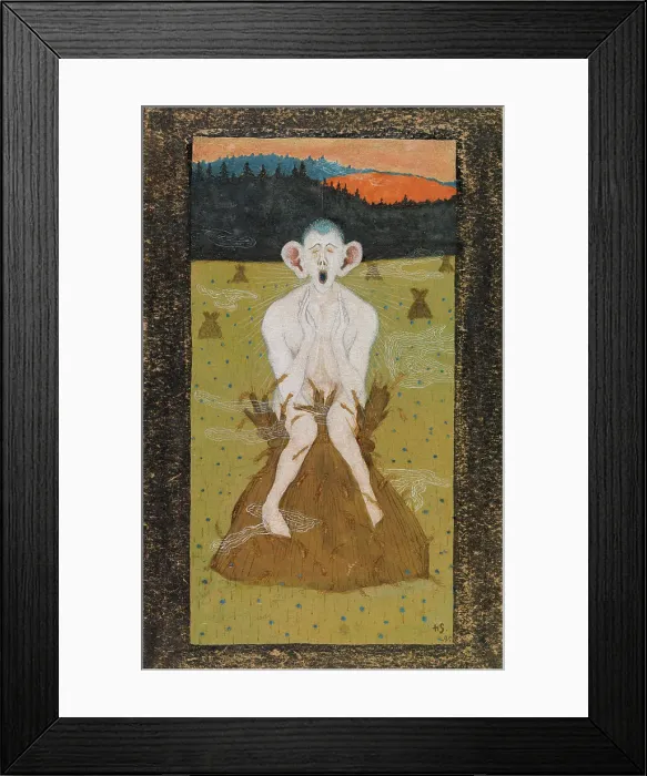 Framed Print : Frost, 1895. Creator: Hugo Simberg Framed Print : Frost, 1895. Creator: Hugo Simberg